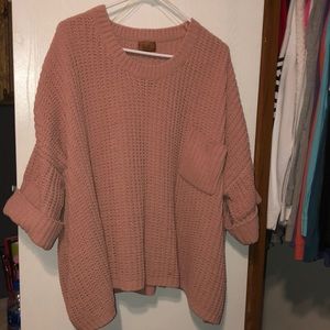 Oversized sweater!! New condition